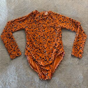Girls Leopard Swimsuit